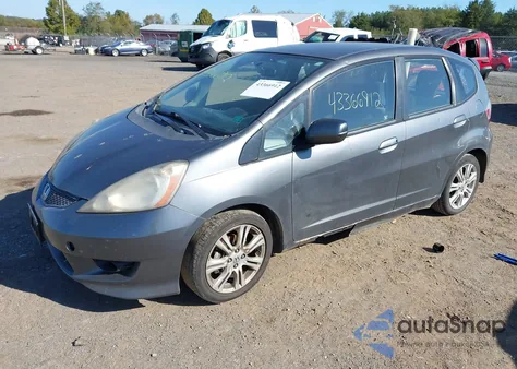 2011 Honda Fit Sport из США, поврежденный, VIN JHMGE8G57BC004403